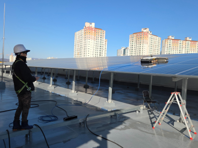 공공기관 관공서 태양광 청소