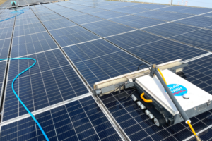 태양광 발전소 청소